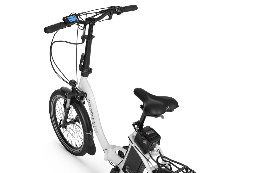 Ecobike EVEN Weiss 15,5" - City E-Bike Klapprad Pedelec, Tiefeinsteiger, Bafang Motor