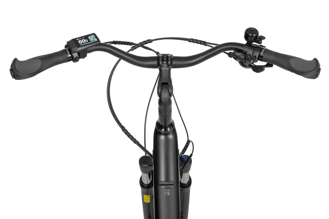 Ecobike LX100 Black/White City E-Bike Unisex Pedelec, Bafang 70Nm