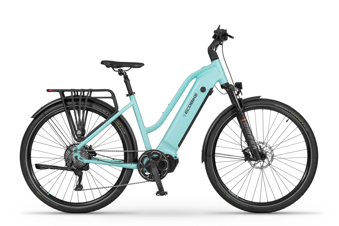 Ecobike LX 500 Mint 19"- Trekking E-Bike Damen Pedelec, Ananda Motor