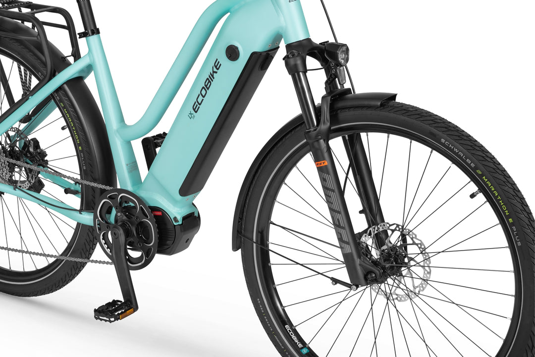 Ecobike LX 500 Mint 19"- Trekking E-Bike Damen Pedelec, Ananda Motor