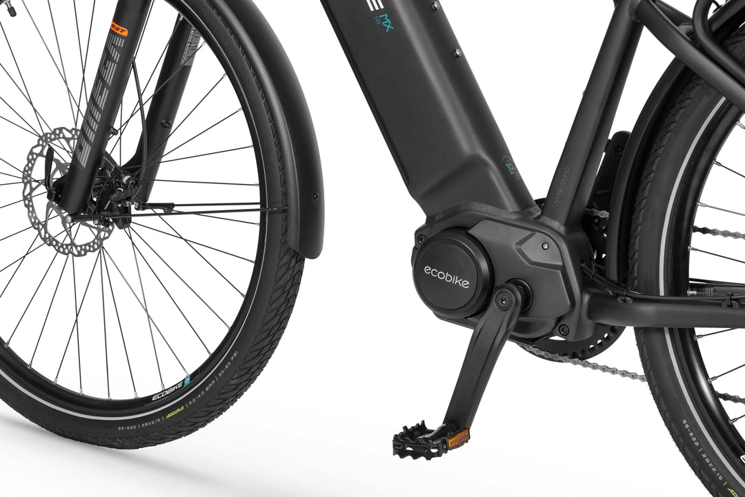 Ecobike MX 500 Graphit - Trekking E-Bike Herren Pedelec, Ananda Motor