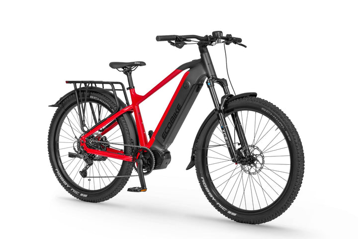 Ecobike RX 500 SUV V4 red-black/blue, SUV e-bike pedelec, Ananda 130NM