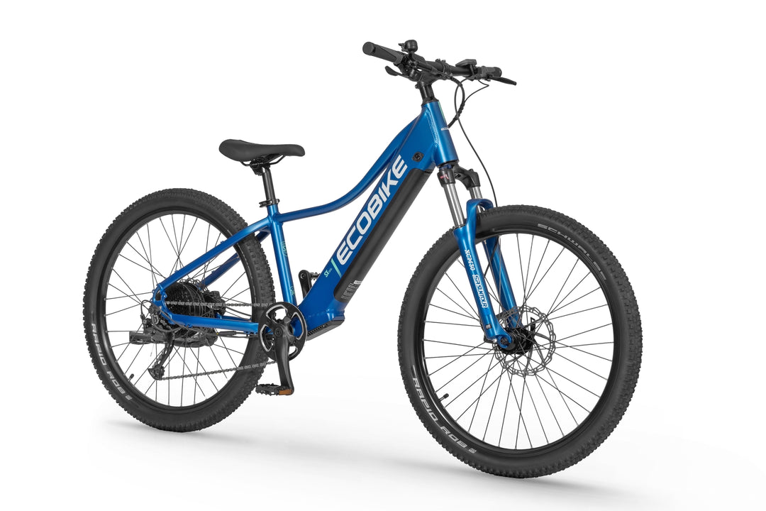 Ecobike SX YOUTH 14" Blau - Jugend E-Bike MTB Pedelec, Bafang Motor