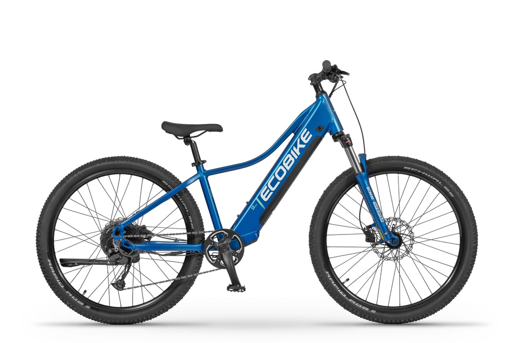 Ecobike SX YOUTH 14" Blau - Jugend E-Bike MTB Pedelec, Bafang Motor