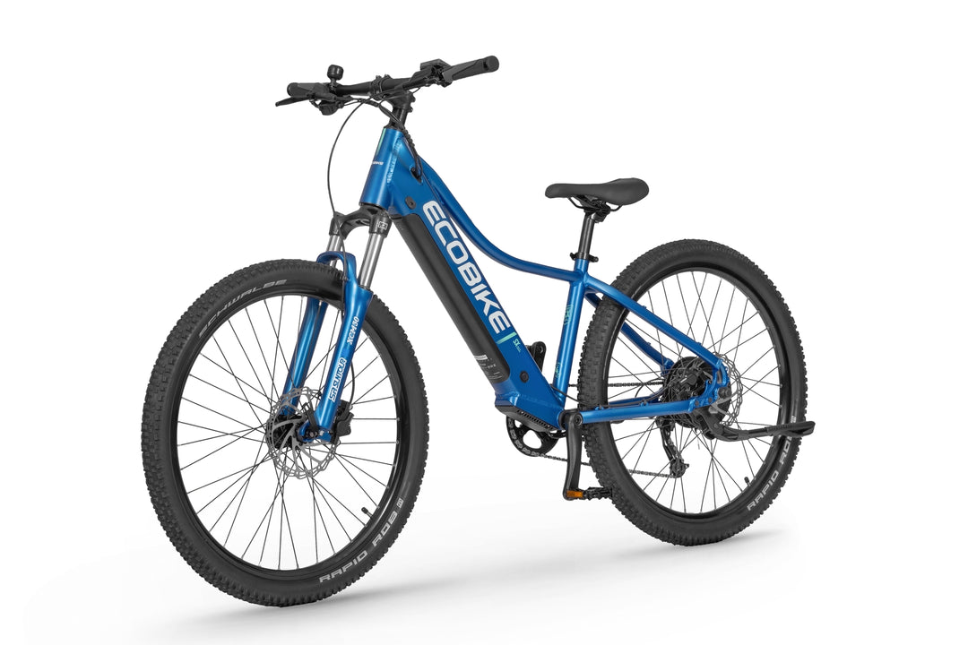 Ecobike SX YOUTH 14" Blau - Jugend E-Bike MTB Pedelec, Bafang Motor