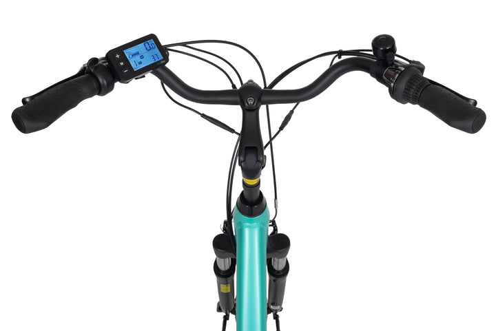 Ecobike TRAFFIC Mint - City E-Bike Damen Pedelec, Tiefeinsteiger, Bafang Motor