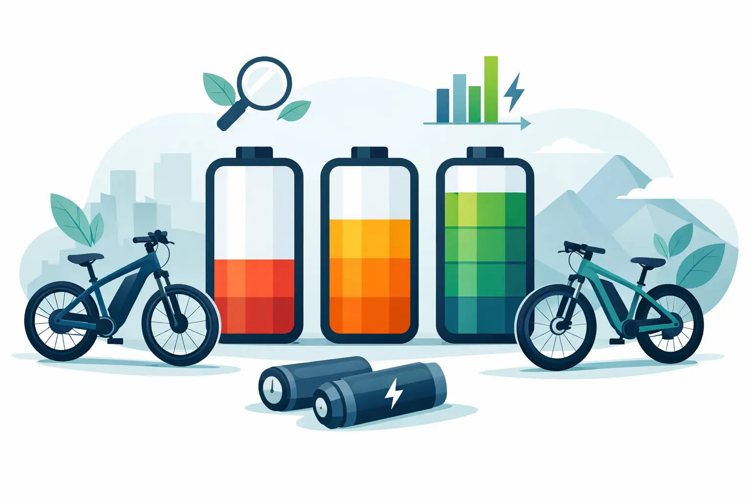 E-Bike-Akku-Kapazität vergleichen