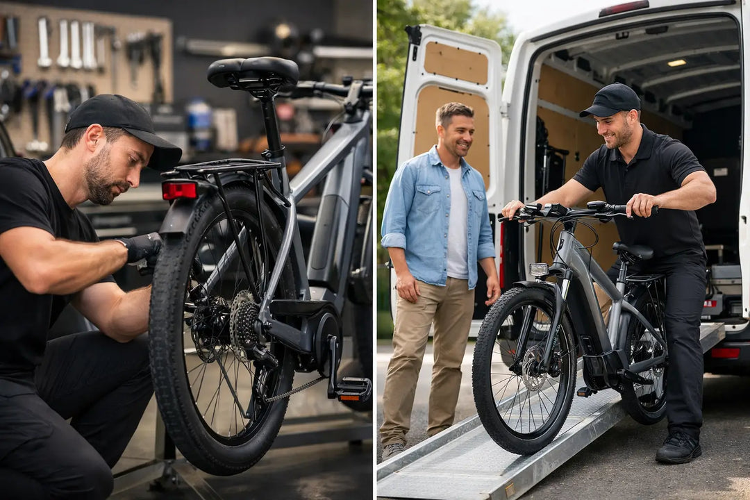 E-Bike-Service: Abholung und Reparatur erklärt