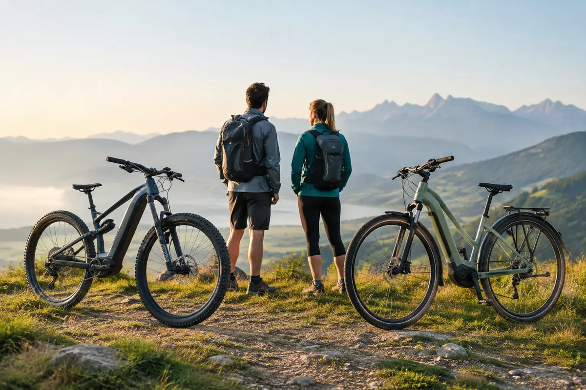 E-MTB oder Trekking: Welches E-Bike passt?