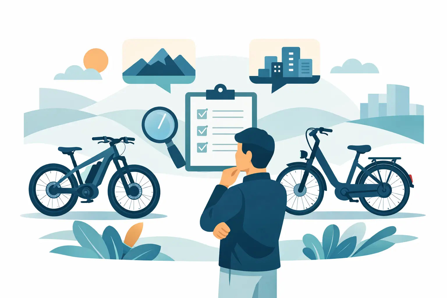 E-Bike-Vorverkauf: neues Modell richtig wählen
