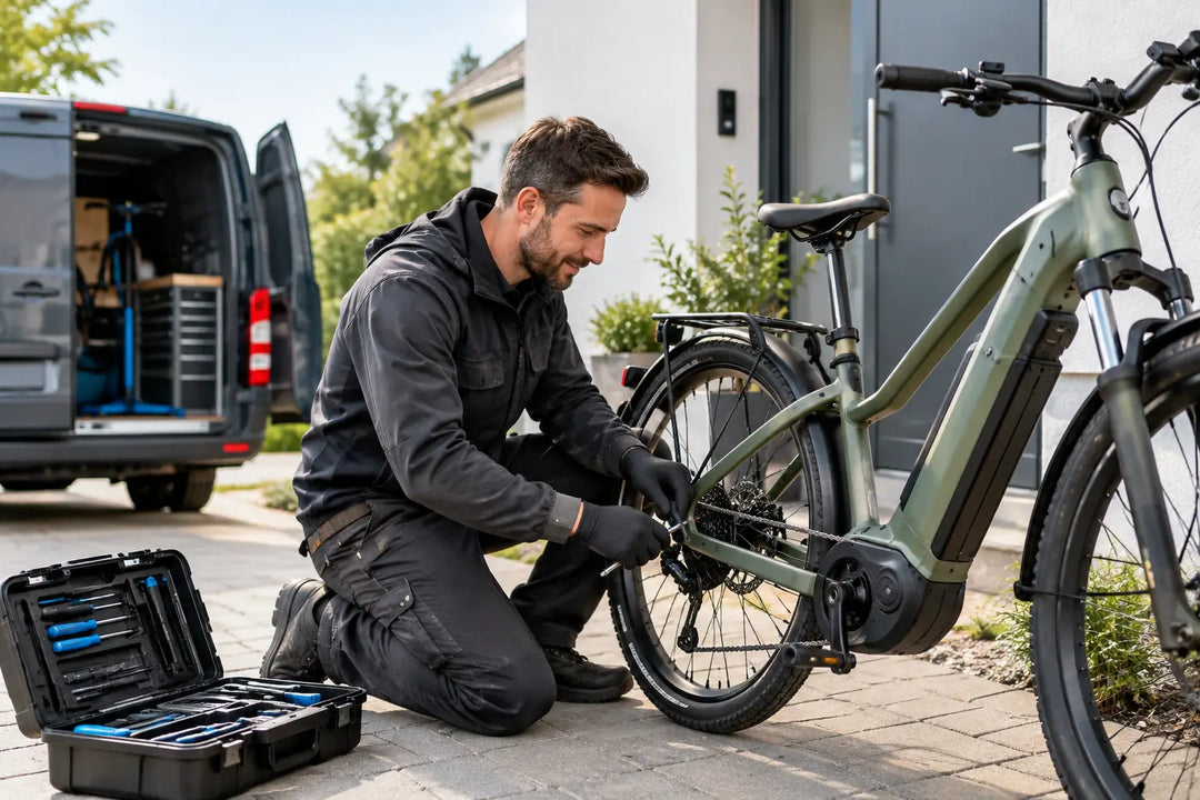 Door-to-Door-Fahrradservice fürs E-Bike erklärt