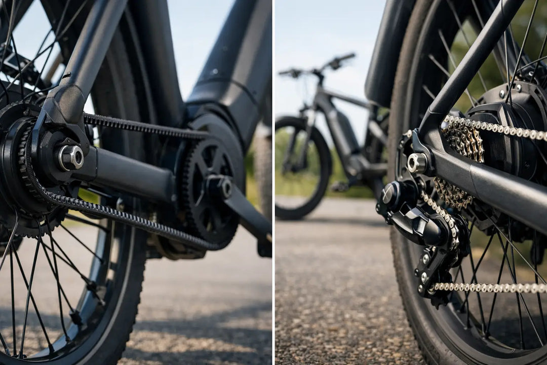 Riemenantrieb oder Kette beim Pedelec wählen?