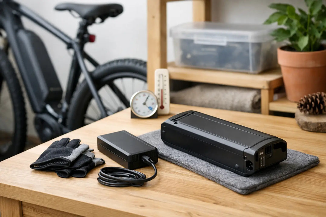 E-Bike-Akku richtig lagern: So bleibt er fit