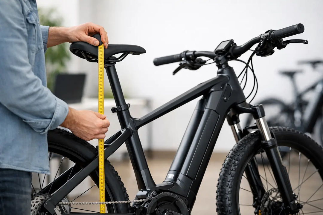 Passende E-Bike-Rahmengröße messen leicht gemacht