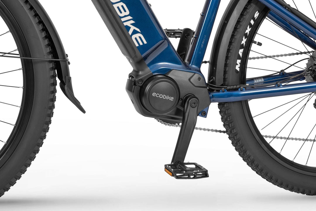 Die stärksten Mittelmotoren bei Ecobike im Vergleich: Ananda M110, Bafang M420 und Panasonic GX Ultimate