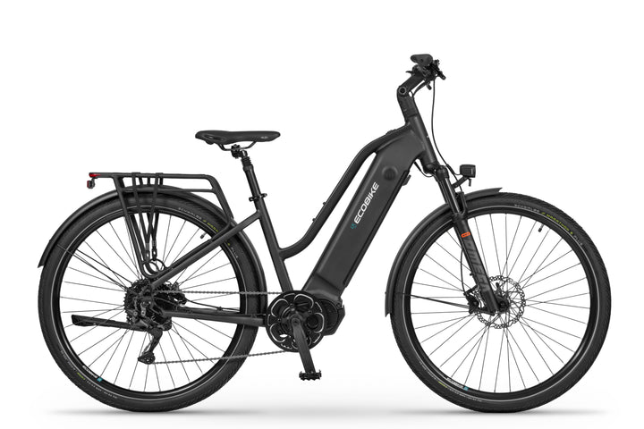 Ecobike LX 500 Graphite 2026 - Premium Trekking E-Bike mit Ananda 130Nm - Seitenansicht