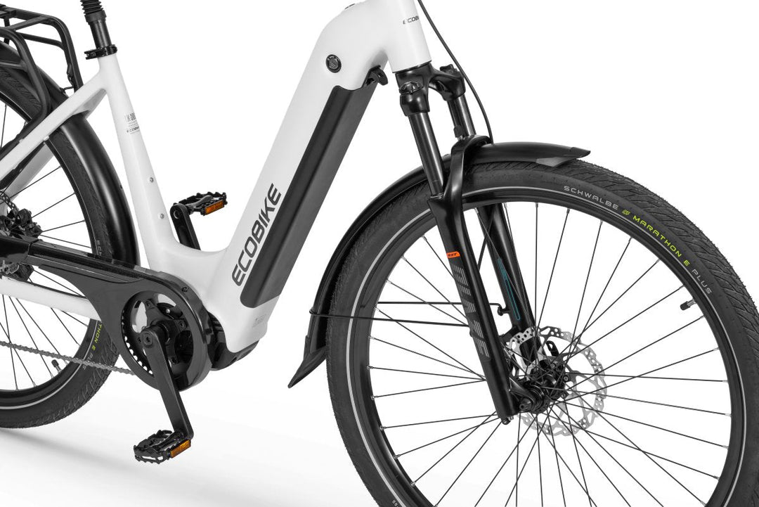 e-bike weiß mountainbike Ecobike LX 300 White 2026 | Trekking