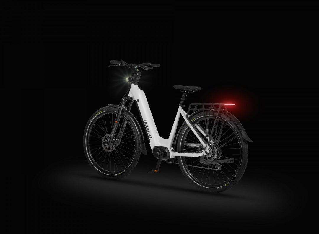 lichte e bike dames Ecobike LX 300 White 2026 | Trekking