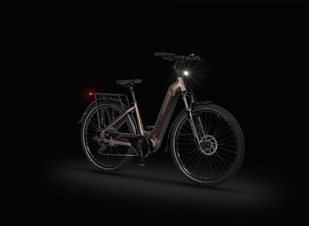 Ecobike LX 300 Onyx 2026 – Damen Trekking E-Bike mit Bafang 100 Nm