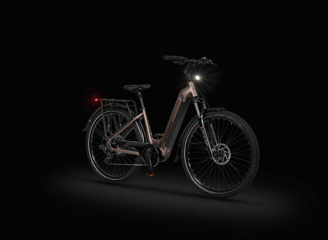 Ecobike LX 300 Onyx 2026 – Damen Trekking E-Bike mit Bafang 100 Nm