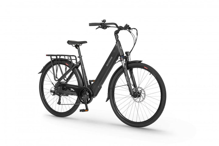 Ecobike X-City Schwarz 2026 – City E-Bike, Perspektive