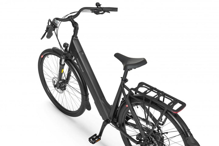 Ecobike X-City Schwarz – Bafang DP C080 Farbdisplay mit App-Anbindung