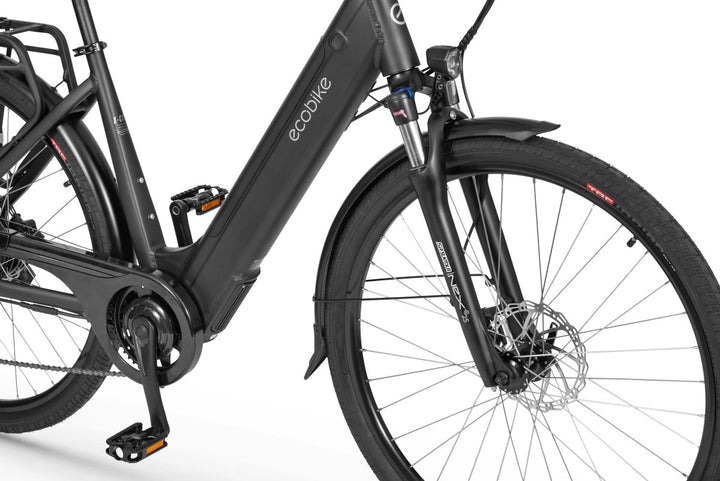 Ecobike X-City Schwarz 2026 – Lifestyle Stadtfahrt