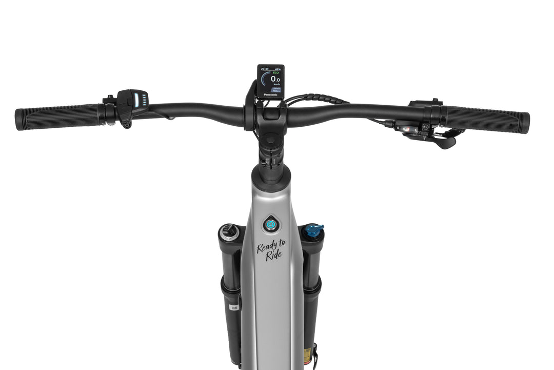 Ecobike CORE 2026 Arctic Fade - Detail Cockpit