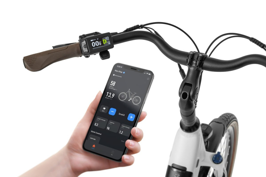 Ecobike X-City Flat White 2026 – Lifestyle