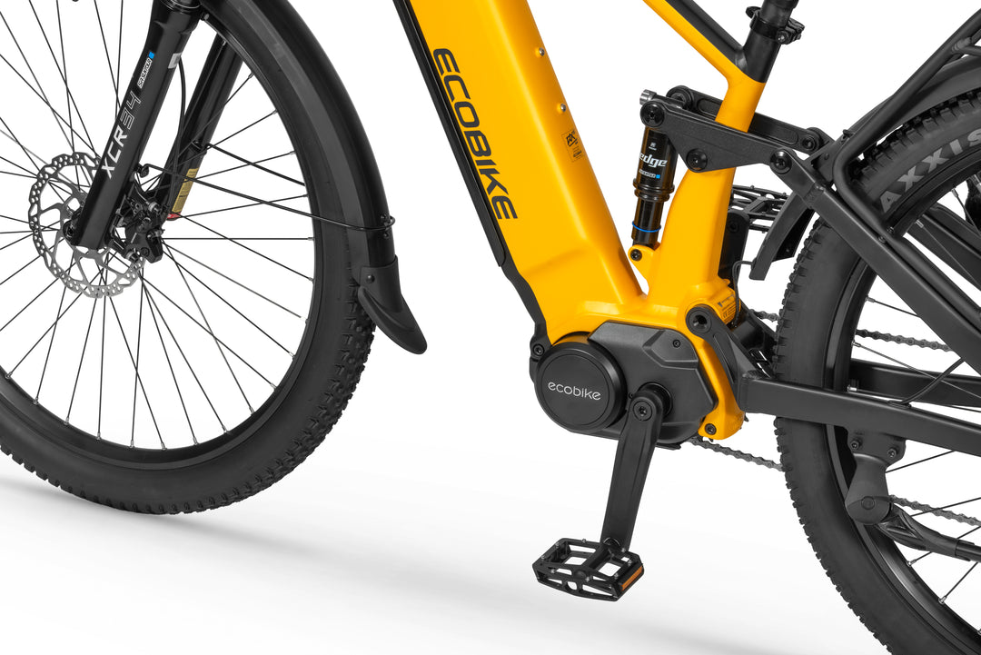 Ecobike RX 500 MAX SUV 2026 Gelb-Schwarz - Detailansicht Antrieb