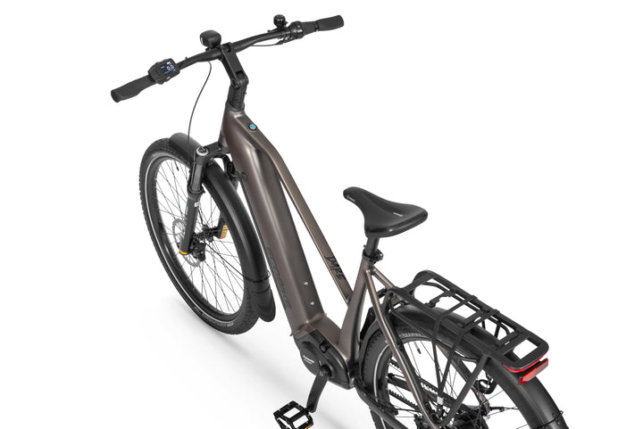 Ecobike Dare Grey - SUV E-Bike Pedelec, Panasonic GX hub gear belt drive GPS navigation