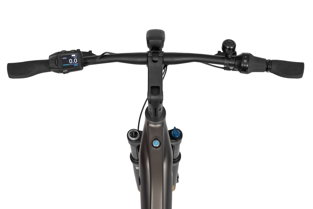 Ecobike Dare Grey - SUV E-Bike Pedelec, Panasonic GX hub gear belt drive GPS navigation