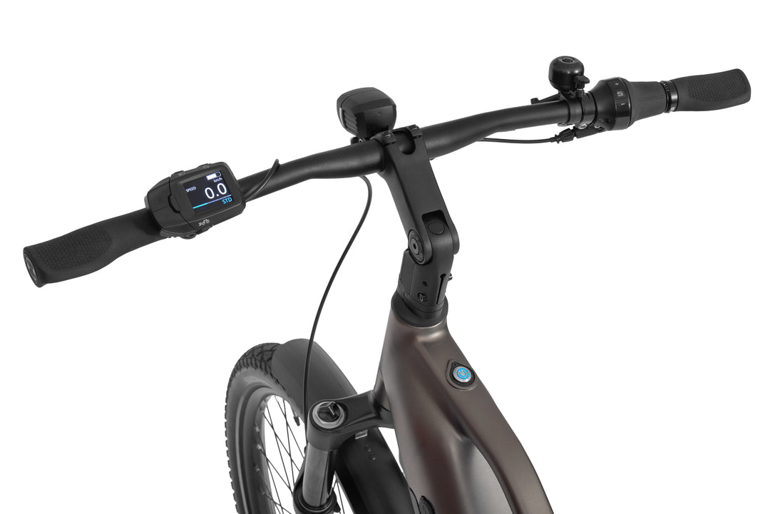 Ecobike Dare Grey - SUV E-Bike Pedelec, Panasonic GX hub gear belt drive GPS navigation