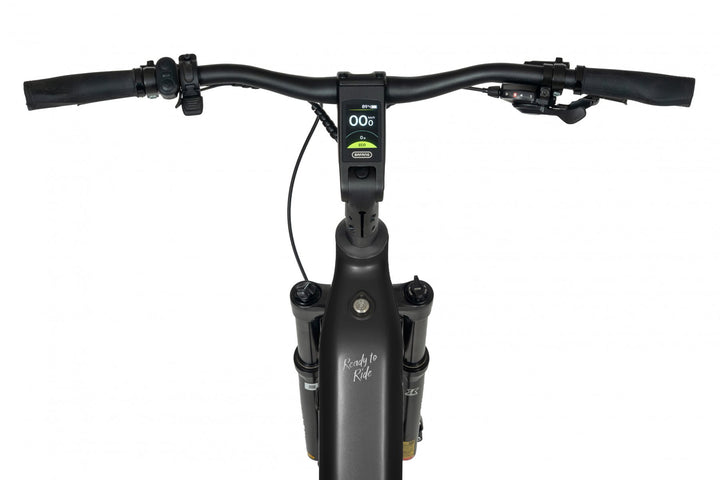 Ecobike FLEX SCHWARZ/TITAN- 2026 Trekking FULLY Power-Bike mit Bafang 100Nm Drehmoment und 900 Wh Akku