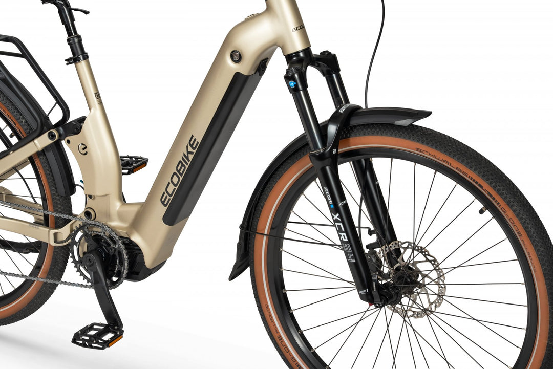 Ecobike Flex 2026 – Trekking Fully E-Bike mit Bafang 100 Nm und 900 Wh Akku