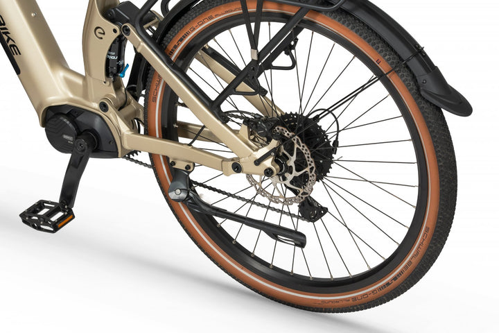 Ecobike FLEX SCHWARZ/TITAN- 2026 Trekking FULLY Power-Bike mit Bafang 100Nm Drehmoment und 900 Wh Akku