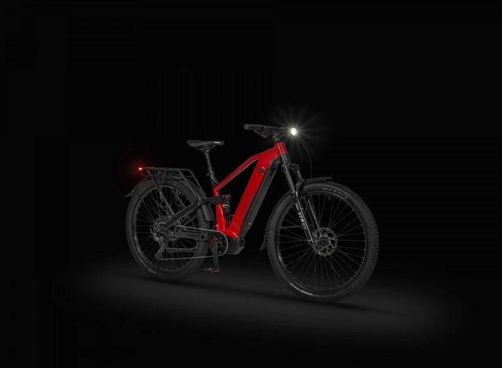 Ecobike RX 500 MAX SUV Rot/Schwarz - Studio schwarz, Frontlicht, Ananda 130 Nm