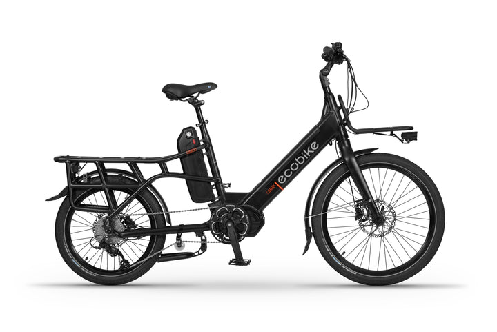 Ecobike CARGO Schwarz 19" E-Bike Pedelec, Lasten-E-Bike-Cargo, Ananda Motor