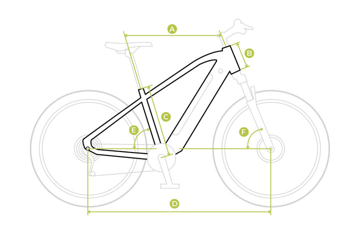 Ecobike Forest EQP 2027, Rahmengeometrie