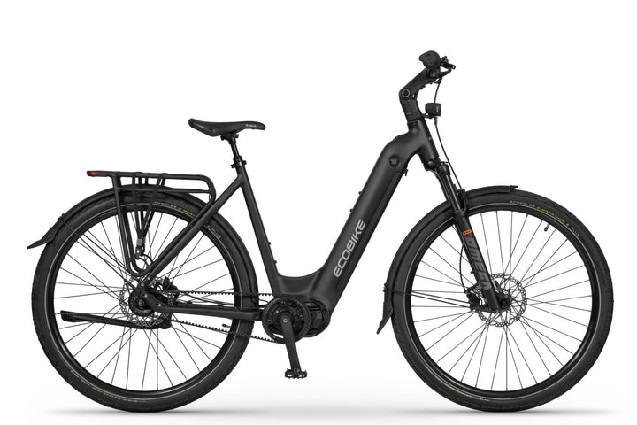 Ecobike LX 400 Automatic Schwarz 2027, Seitenansicht