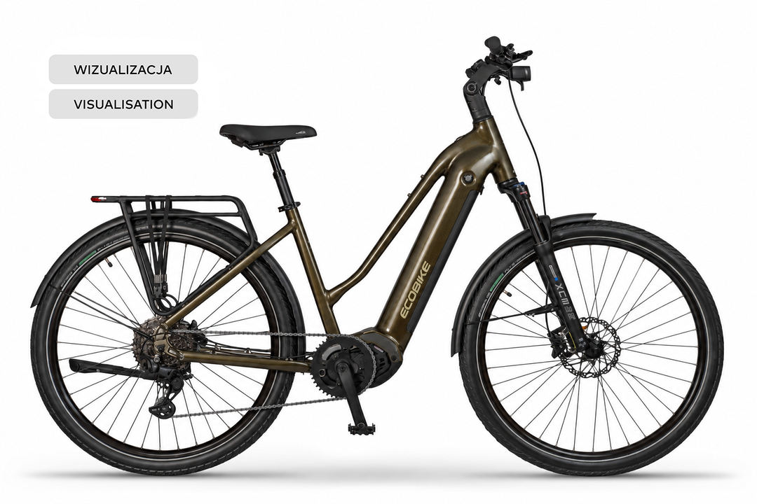 Ecobike LX 600 Grün 2027, Seitenansicht