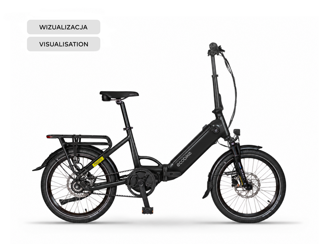 Ecobike Rhino Cruise Automatic Schwarz 2027, Seitenansicht