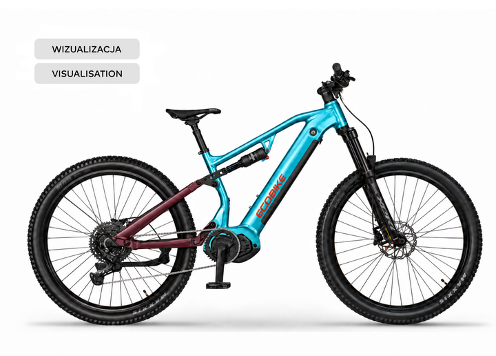 Ecobike RX 600 MAX Hazy 2027, Seitenansicht