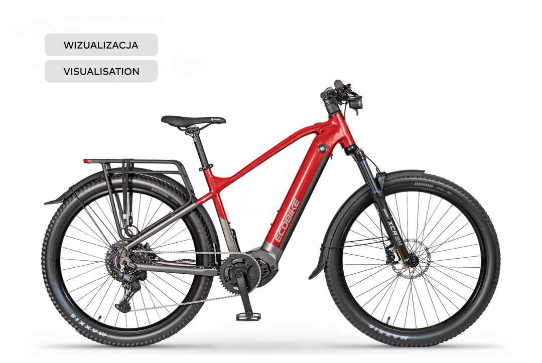 Ecobike RX 600 SUV Rot 2027, Seitenansicht