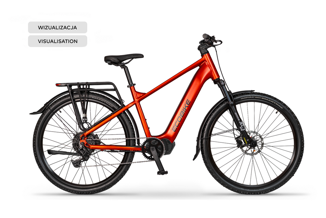 Ecobike SX 100 SUV Orange 2027, Seitenansicht