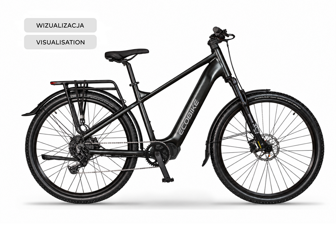 Ecobike SX 100 SUV Schwarz 2027, Seitenansicht