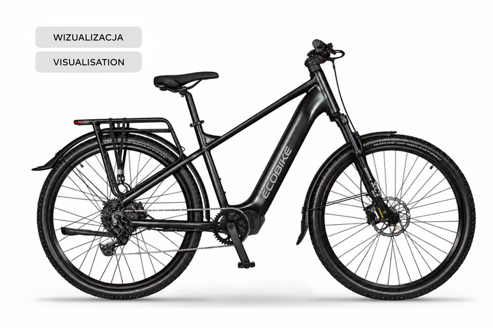 Ecobike SX 100 SUV Schwarz 2027, Seitenansicht