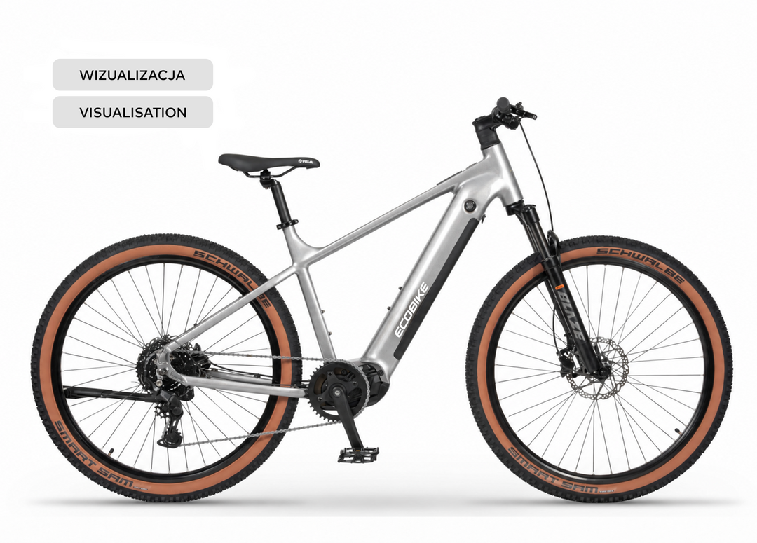 Ecobike SX 300 Silver 2027, Seitenansicht