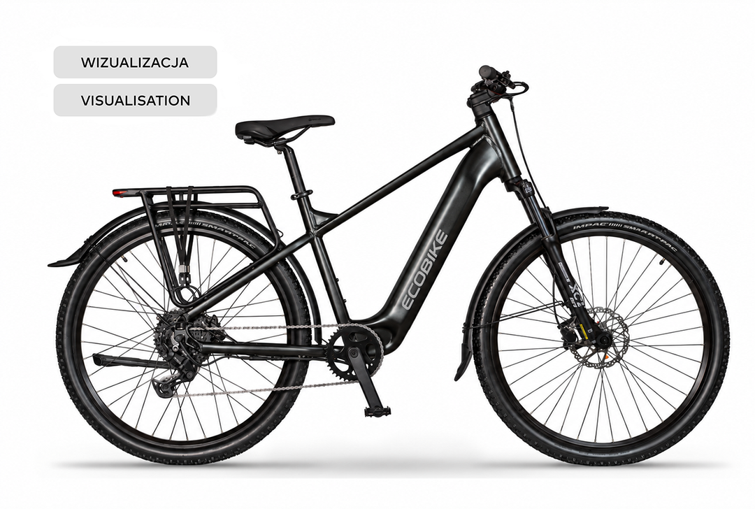 Ecobike SX SUV Schwarz 2027, Seitenansicht