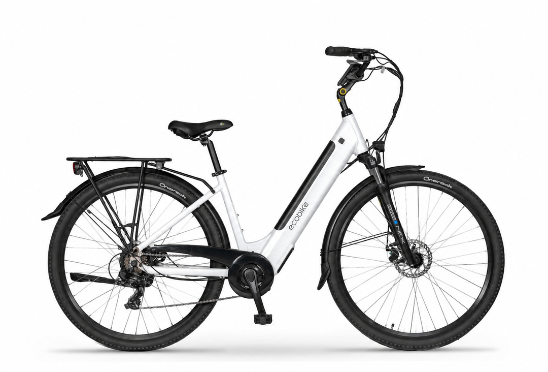 Ecobike Volt Arctic White 2027, Seitenansicht